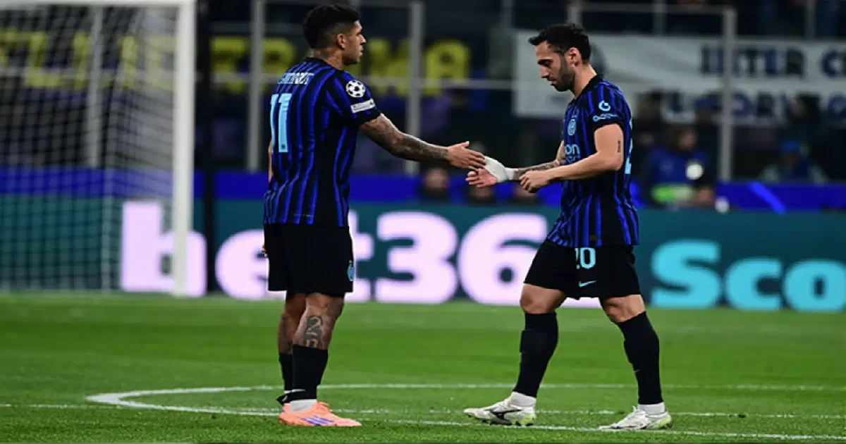 Перед матчем с Кайратом «Интер» потерял двух ключевых футболистов в Лиге Чемпионов