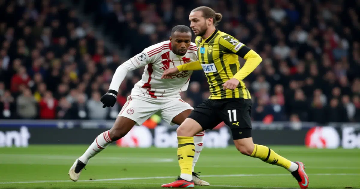 Российский журналист назвал спасения Анарбекова в матче с «Олимпиакосом» чудом