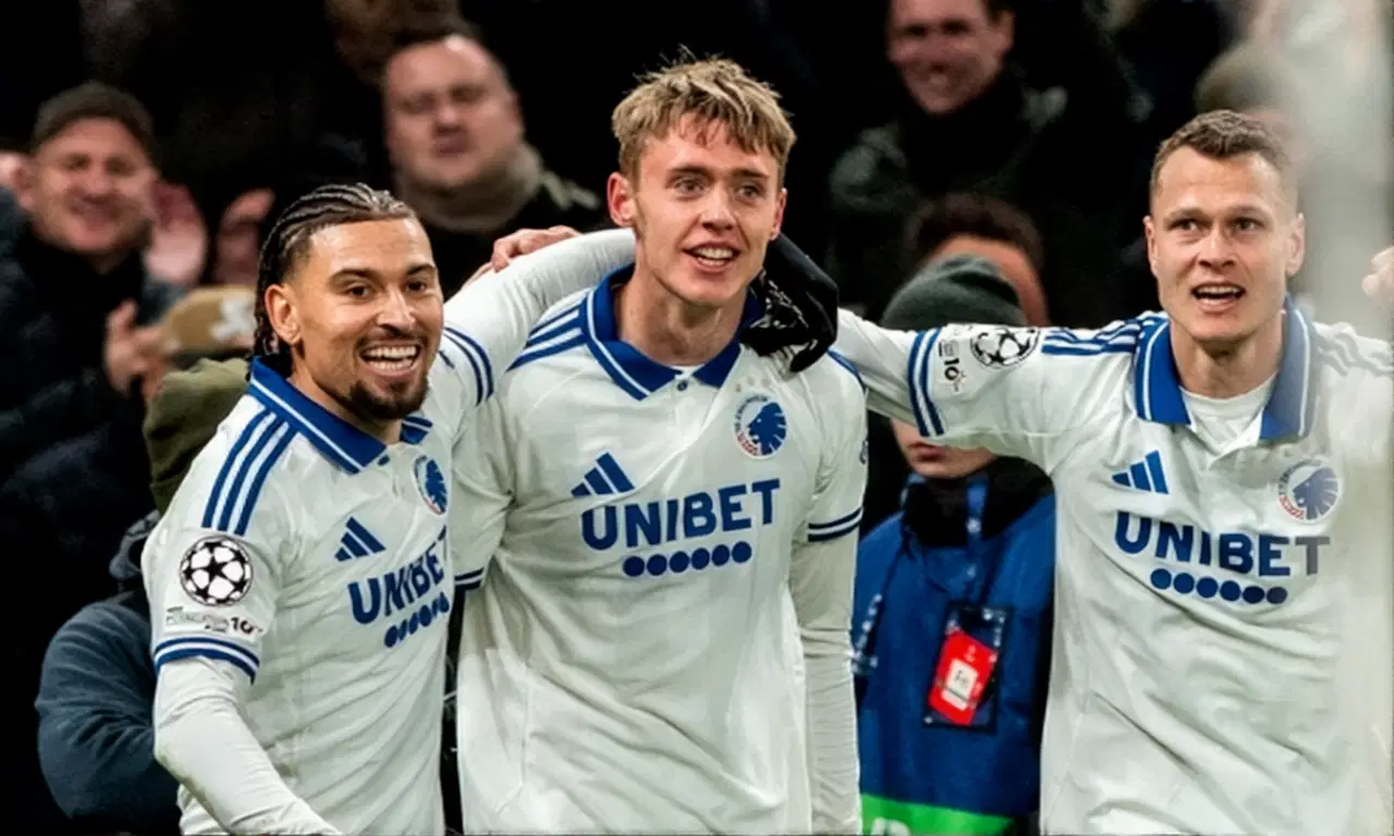 Копенгаген разгромил Эсбьерг и вышел в полуфинал Кубка Дании