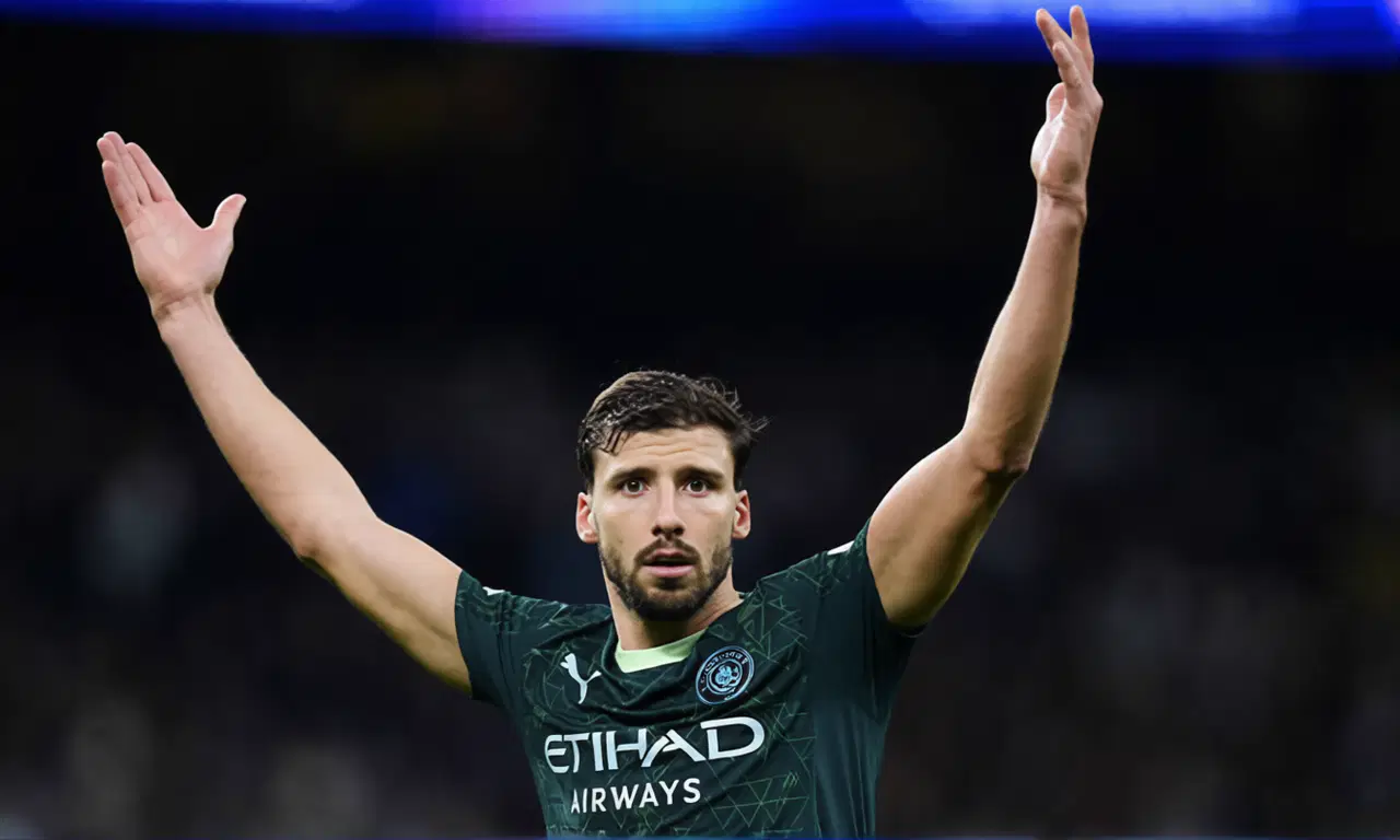 Защитник Манчестер Сити Рубен Диаш сделал татуировку на русском языке