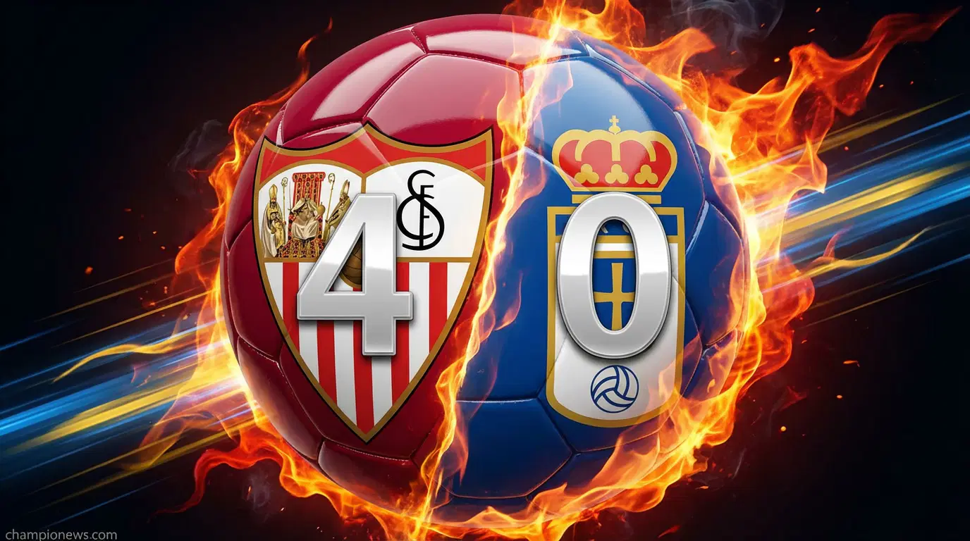 Севилья — Реал Овьедо 4:0. Как хозяева излечили дерби-похмелье за 45 минут