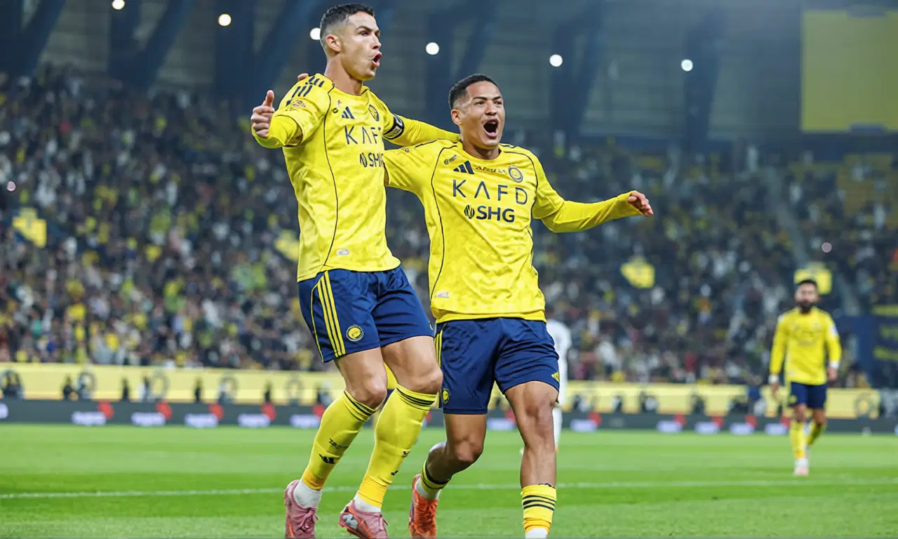 Роналду обновил мировой рекорд, забив эффектным ударом пяткой за Аль-Наср