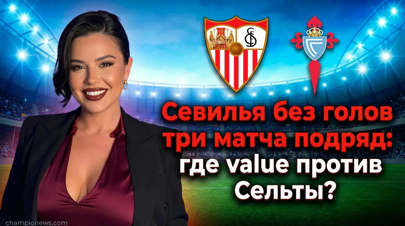 Sevilla vs Celta Vigo: разбор коэффициентов и поиск value