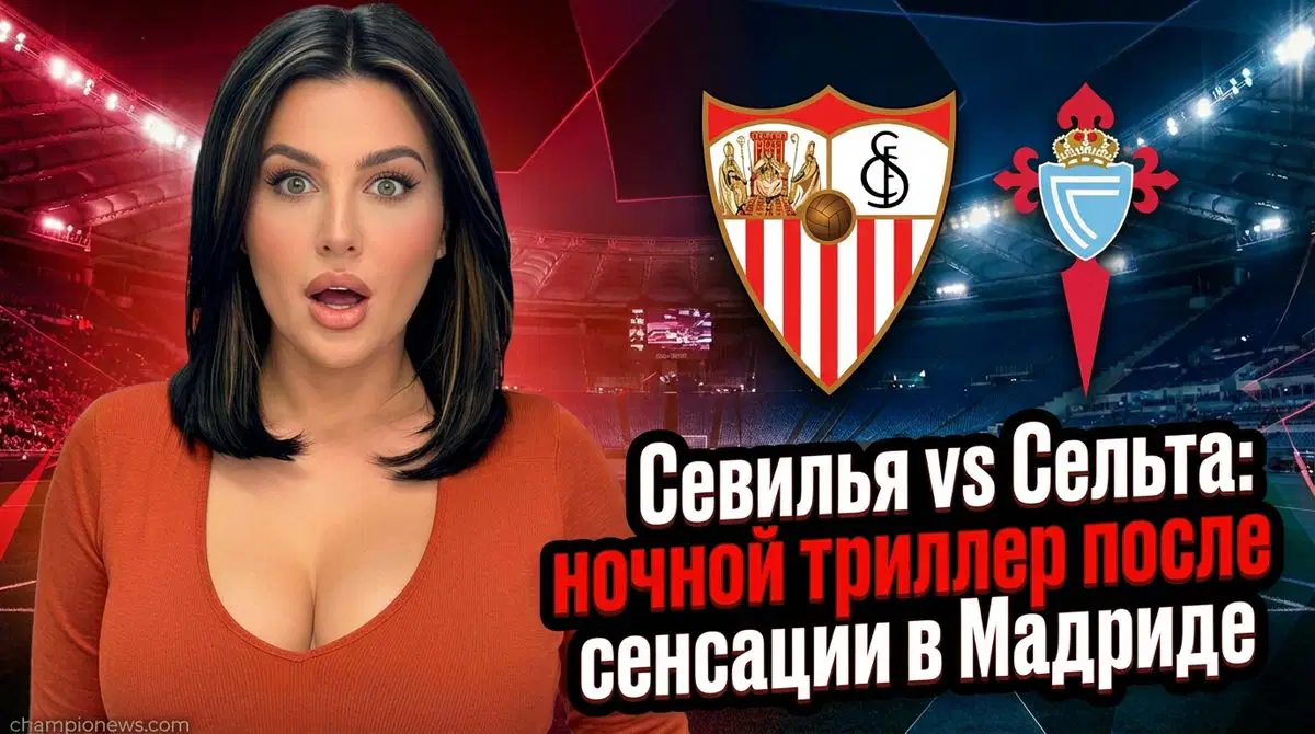 Севилья — Сельта: время начала, трансляция и составы на матч Ла Лиги