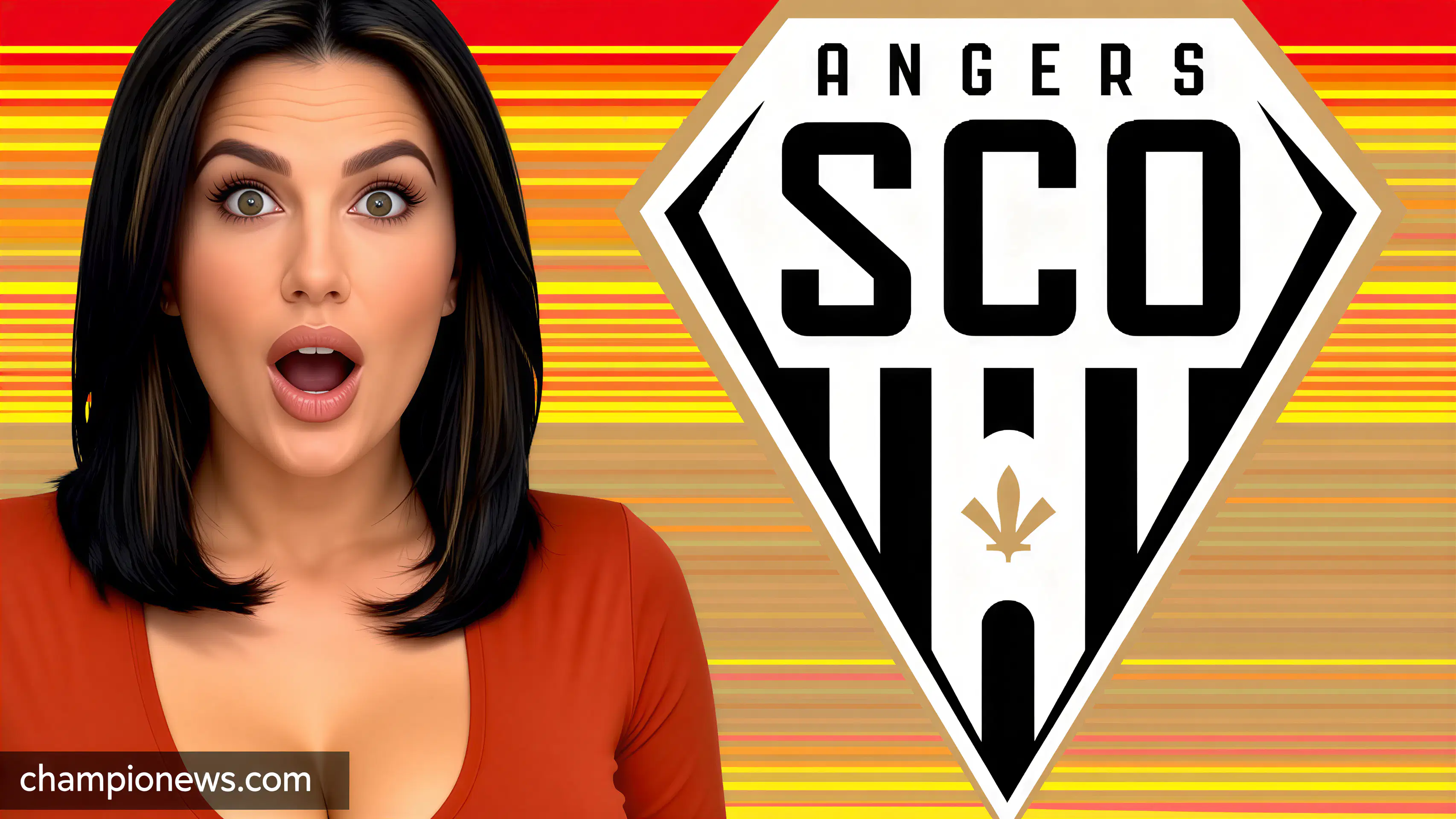 Стадион Раймон Копа перед матчем Анже против Меца в Лиге 1